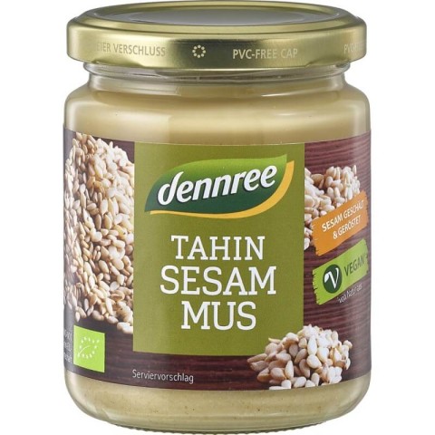 Dennree, Pasta de susan bio tahin - 250 g, biomag.ro