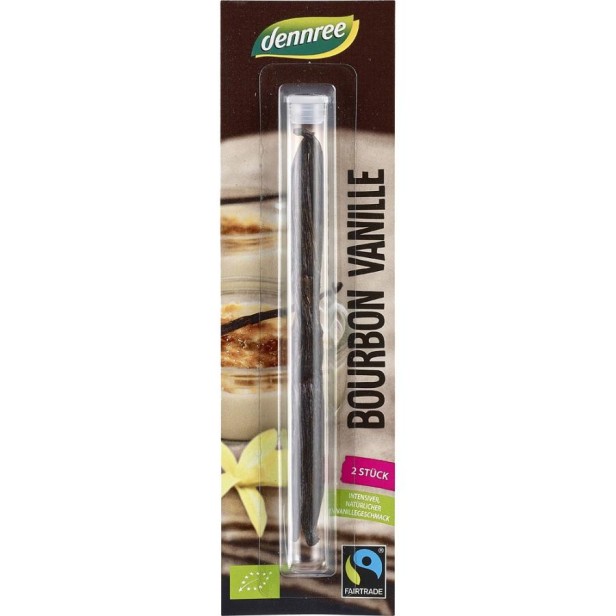 Pastai bio vanilie bourbon - 2 buc