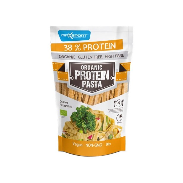 Paste bio de soia si quinoa cu continut ridicat de proteine, 200g max sport