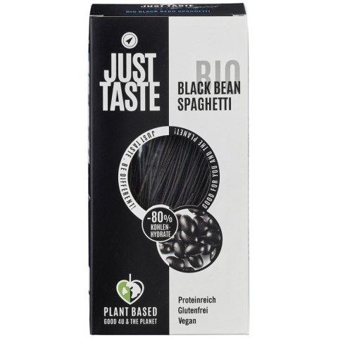 Paste proteice bio spaghete din fasole neagra fara gluten - 250 g Paste bio fara gluten, Paste proteice bio spaghete din fasole neagra fara gluten - 250 g, biomag.ro