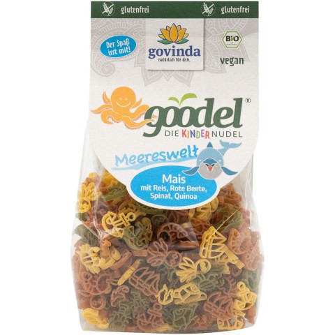 Govinda, Paste bio sea world fara gluten pentru copii - 250 g, biomag.ro