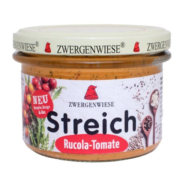 Pate vegetal cu rucola si tomate fara gluten - 180 g