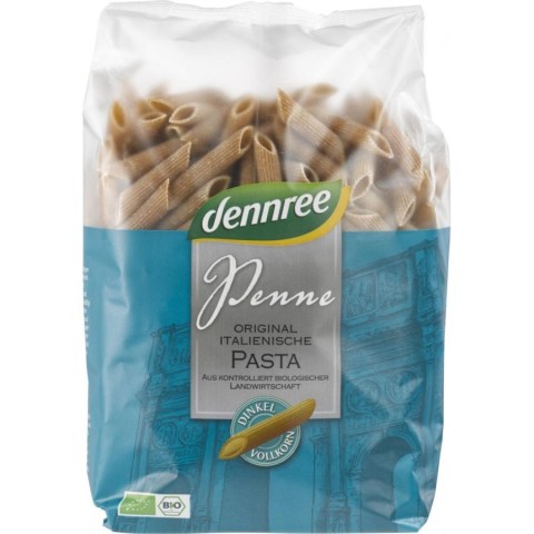 Paste bio din spelta, Penne de spelta integrala - 500 g, biomag.ro