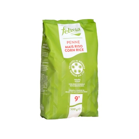Felicia, Penne fara gluten din malai si orez, 500g, biomag.ro