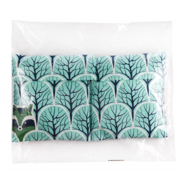 Pernute termice umplute cu mei ecologic (turcoaz)