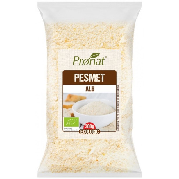 Pesmet alb bio, 300g