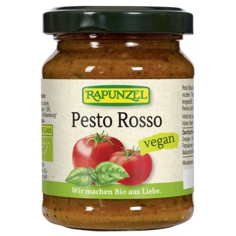 Pesto bio, Pesto rosso bio vegan - 125 g, biomag.ro