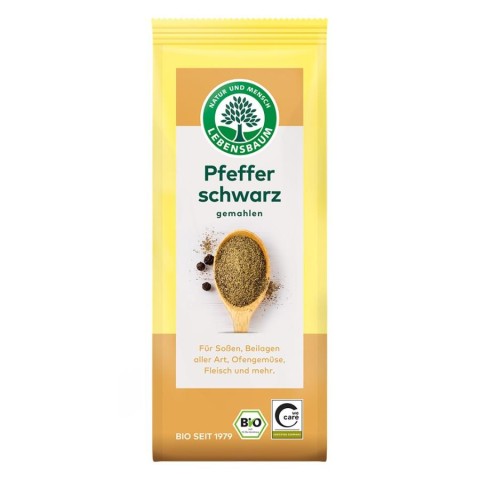 Lebensbaum, Piper negru macinat ecologic - 50 g, biomag.ro