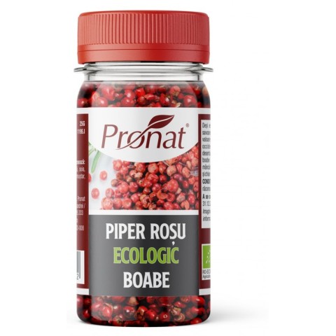 Pronat Pet Pack, Piper rosu bio, 25g, biomag.ro