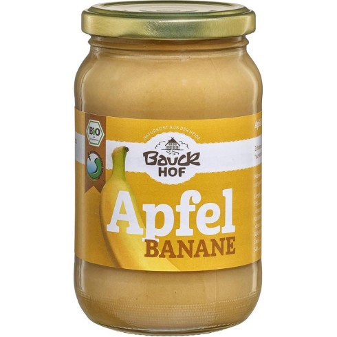 Piure de mere cu banane bio - 360 g