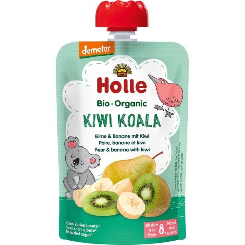 Piure bio copii, Piure bio de pere banane si kiwi pentru copii 8 luni - 100 g, biomag.ro