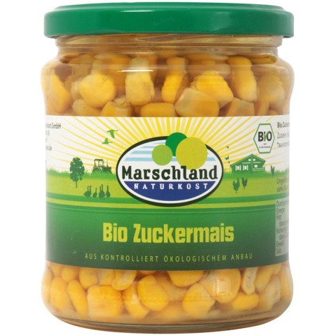 Marschland, Porumb dulce bio 330g / 220g, biomag.ro