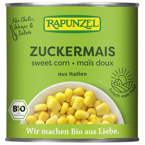 Leguminoase, Porumb dulce la conserva - 340 g, biomag.ro
