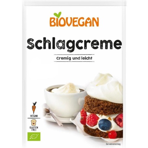 Biovegan, Praf pentru frisca vegetala bio - 54 g, biomag.ro