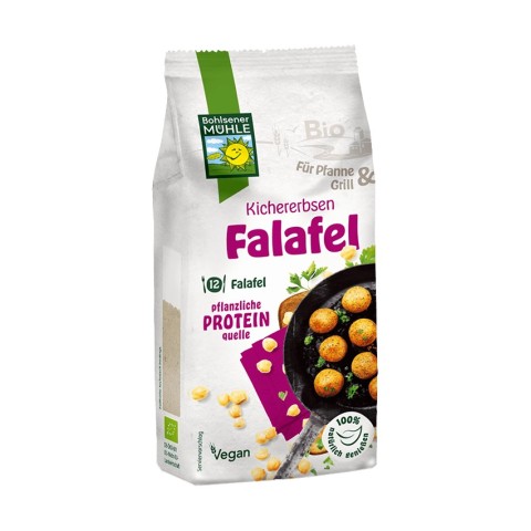 Semipreparate, Premix bio pentru falafel din naut, 165g bohlsener muhle, biomag.ro