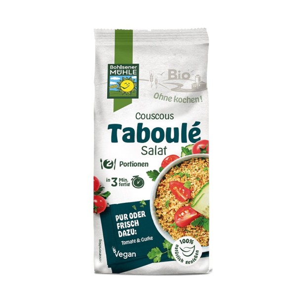 Premix bio salata de couscous taboule, 165g bohlsener muhle