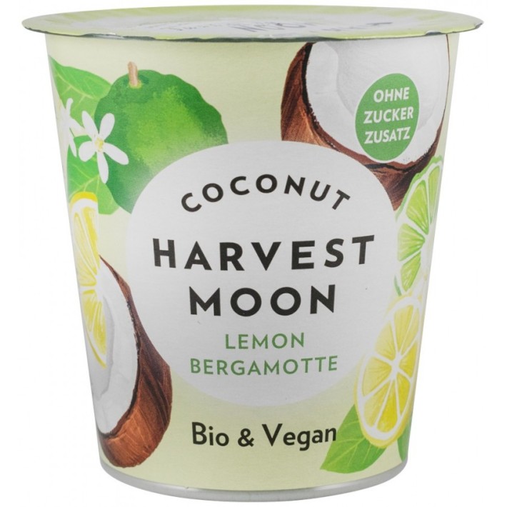 Preparat bio fermentat din bautura cocos cu lamaie si bergamota, 125g harvest  - Biomag.ro