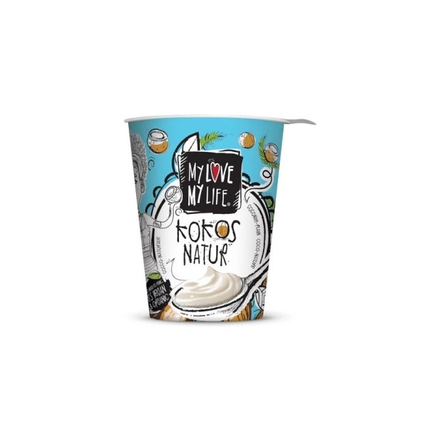 Preparat bio fermentat din lapte de cocos, natur, 400g, mylove