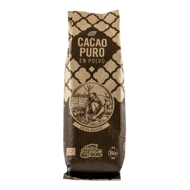 Pudra bio de cacao pura, 150g chocolates