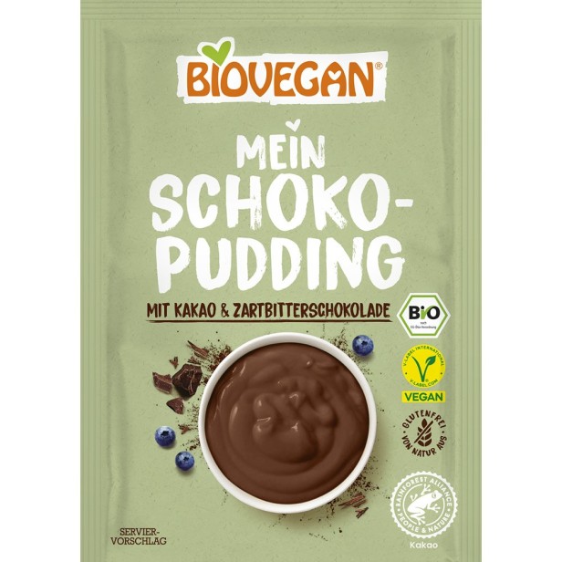 Pudra budinca de cacao fara gluten vegana - 55 g