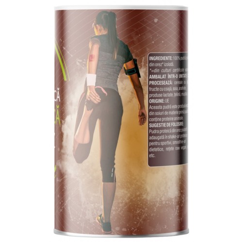 Pudra proteica bio de orez izolata, 200g