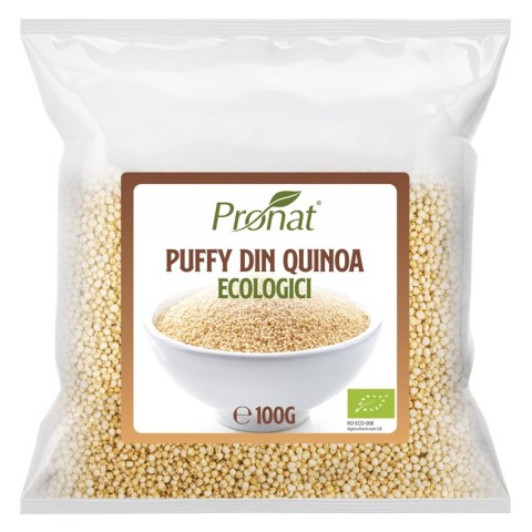 Pagina 2 Mic dejun, Puffy bio din quinoa, 100g, biomag.ro