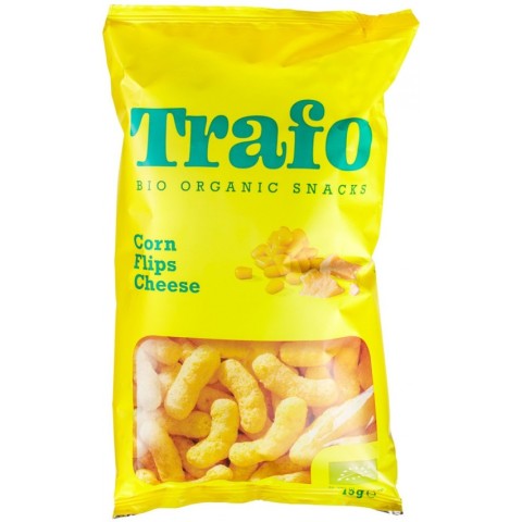 Trafo, Pufuleti bio din porumb cu cascaval, 75g, biomag.ro