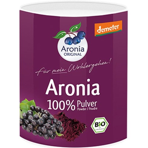 Pulbere bio din aronia, 100g aronia