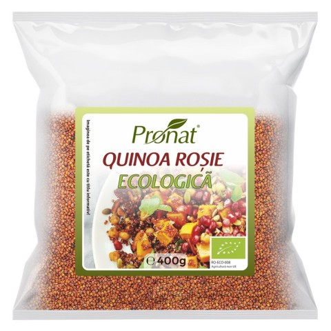 Pagina 9 Hrana sanatoasa, Quinoa rosie bio, 400g, biomag.ro