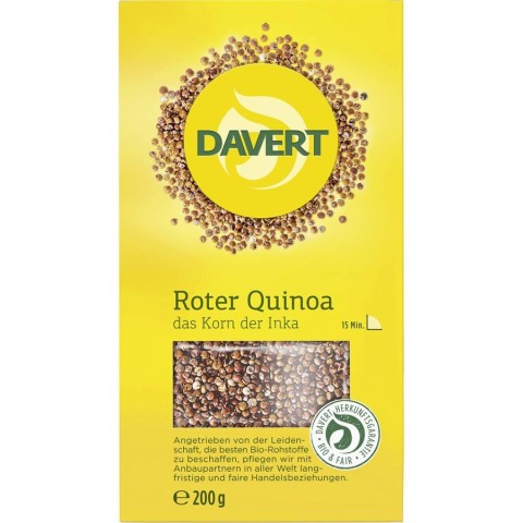 Davert, Quinoa rosie - 200 g, biomag.ro