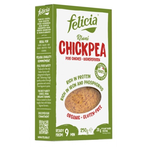 Felicia, Risoni din naut bio 250g, biomag.ro