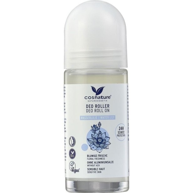 Roll-on cu nufar si aloe vera bio fara aluminiu - 50 ml