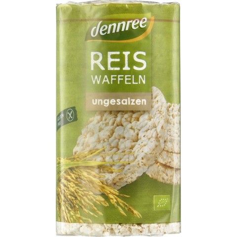 Cereale bio expandate, Rondele din orez expandat fara sare - 100 g, biomag.ro