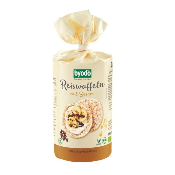Rondele din orez expandat si susan fara gluten - 100 g