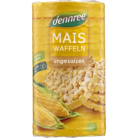 Cereale bio expandate, Rondele din porumb expandat fara sare fara gluten - 120 g, biomag.ro