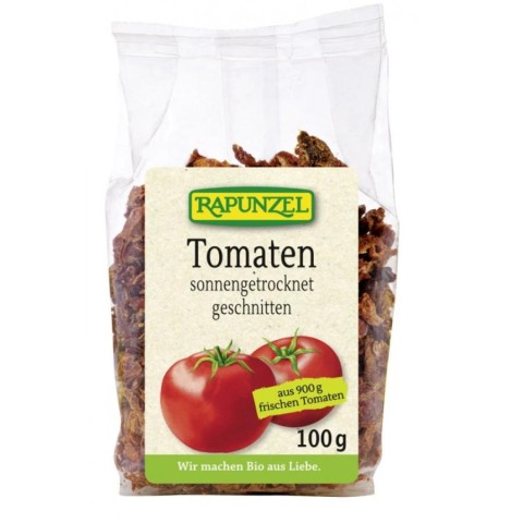 Antipasti bio, Rosii bio uscate felii project - 100 g, biomag.ro