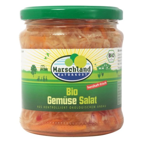 Marschland, Salata de legume bio, 330g / 190g, biomag.ro