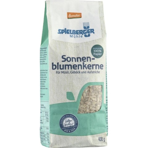 Seminte bio din plante oleaginoase, Samburi de floarea soarelui demeter - 400 g, biomag.ro