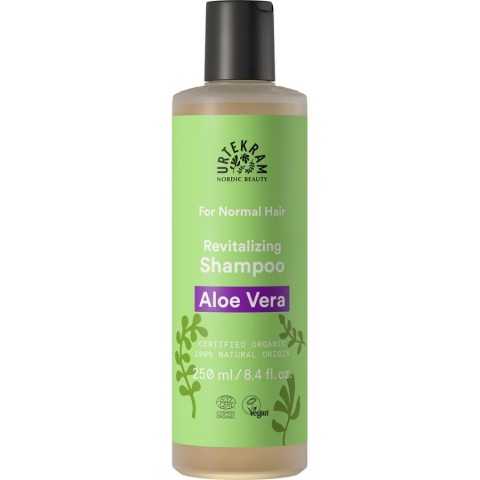 Urtekram, Sampon revitalizant cu aloe vera bio pentru par normal - 250 ml, biomag.ro