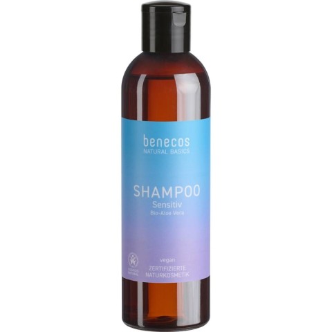 Sampoane si ingrijirea parului, Sampon sensitiv  pentru un scalp sensibil cu aloe vera bio - 250 ml, biomag.ro