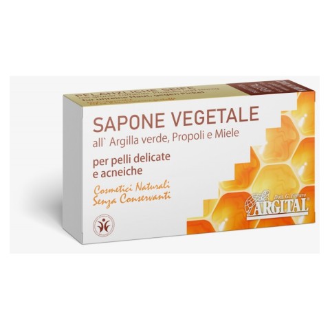 Sapun lichid, solid, intim, Sapun antiacnee cu argila verde, propolis si miere, 100g, biomag.ro