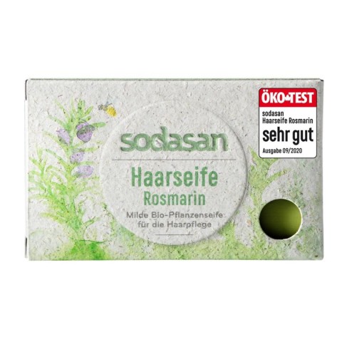 Sodasan, Sapun cu rozmarin pentru par  - 100 g, biomag.ro