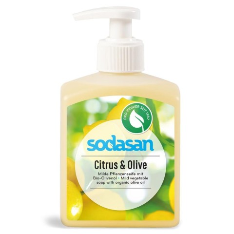 Sodasan, Sapun lichid cu lamaie si masline - 300 ml, biomag.ro