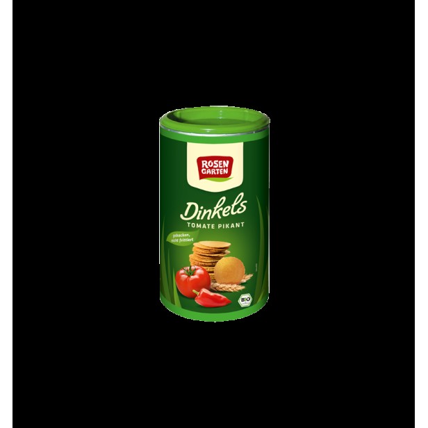 Saratele picante bio din grau spelta, cu rosii, 100g