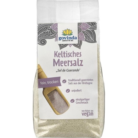 Govinda, Sare celtica fina neiodata - 500 g, biomag.ro