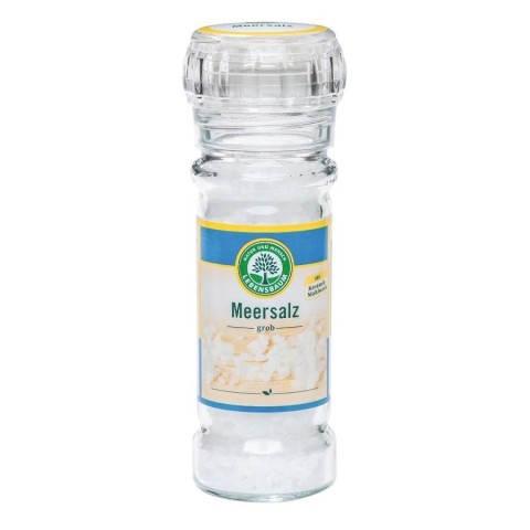 Lebensbaum, Sare de mare neiodata in rasnita de sticla - 100 g, biomag.ro