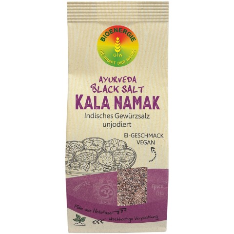 Bioenergie, Sare neagra fina neiodata ayurveda kala namak - 200 g, biomag.ro