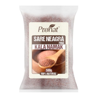 Sare neagra fina kala namak, 500g