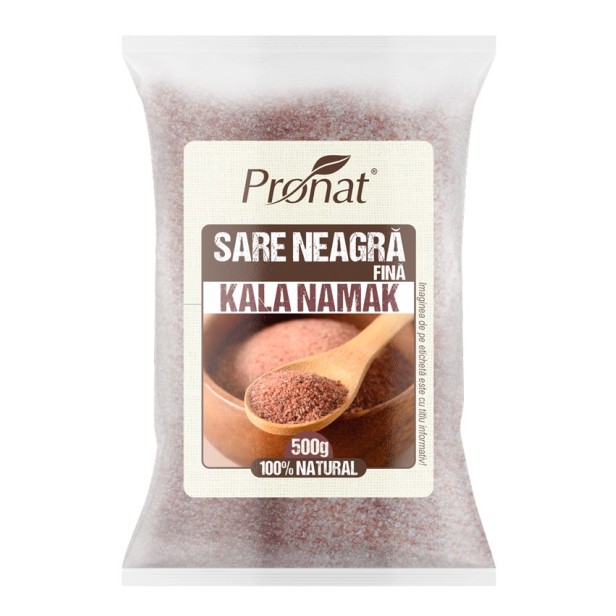 Sare neagra fina kala namak, 500g