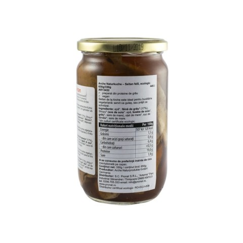 Arche Naturküche - Asia, Seitan bio felii, 650g / 330g, biomag.ro